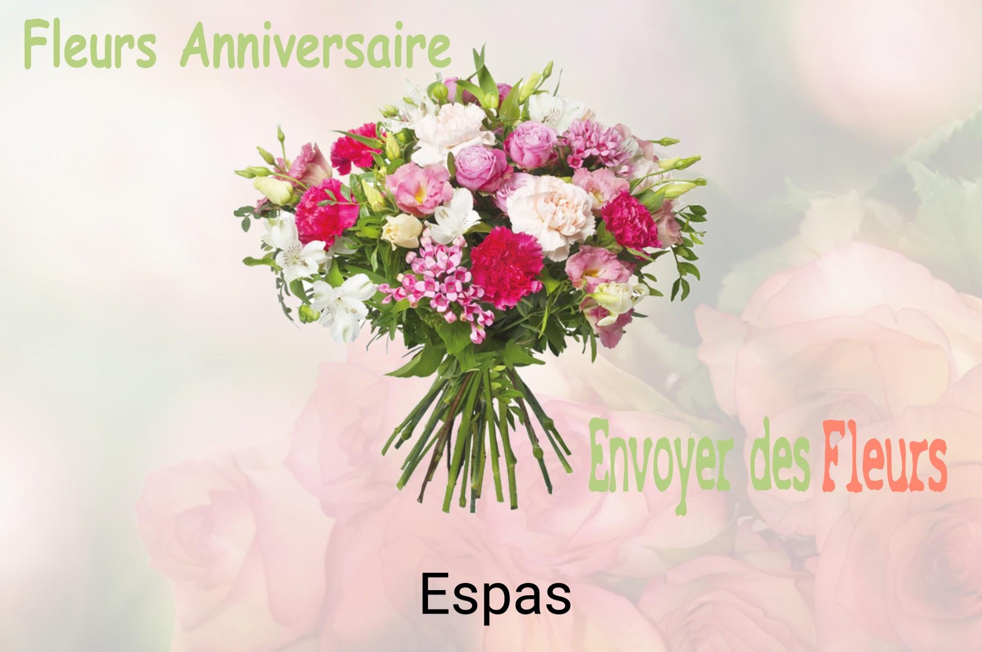 Bouquet de fleurs d’anniversaire livré à Espas